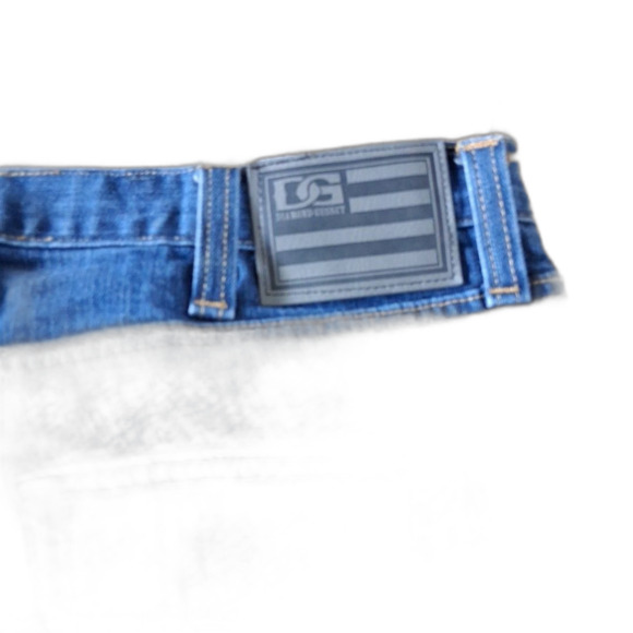 Diamond Gusset Premium Men's Bkue Jeans 42x30 Blue Stretch Cotton Spandex Adult - Picture 8 of 9